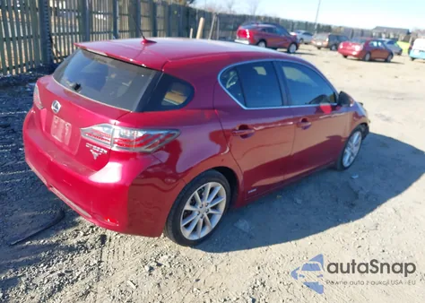 2012 Lexus Ct 200H Premium from USA, damaged, VIN JTHKD5BH6C2088248